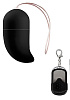 Чёрное радиоуправляемое виброяйцо Shots Media BV Vibrating G-spot Egg medium SHT088BLK