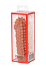 Телесная насадка на фаллос с бугорками KOKOS Extreme Sleeve 010 M-size ES.010-M (14 см)