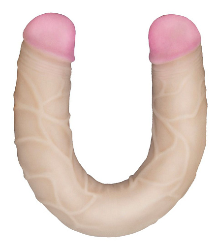 Двусторонний телесный фаллоимитатор LOVETOY (А-Полимер) Monster 1 934300 (56 см)