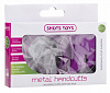Фиолетовые металлические наручники Shots Media BV SHOTS TOYS Purple SHT347PUR