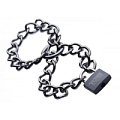 Металлические цепи-оковы с замком XR Brands Locking Chain Cuffs TF2354