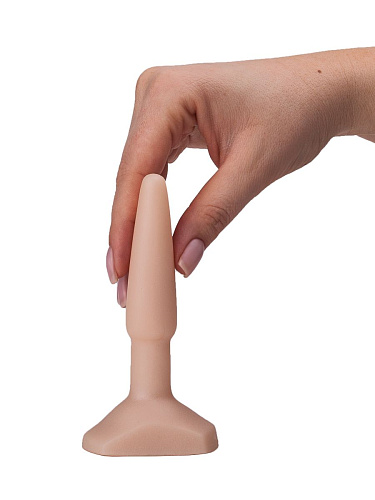 Классический анальный плаг телесного цвета LOVETOY (А-Полимер) 442700 (11,5 см)