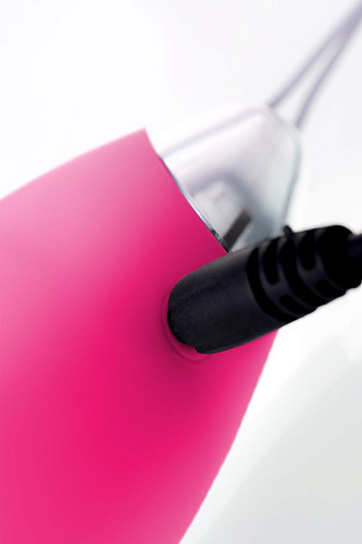 Розовый набор: вибропуля и вибронасадка на палец JOS VITA 782002