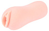 Мастурбатор-вагина телесного цвета с рельефным тоннелем KOKOS Sanda M04-001-07D