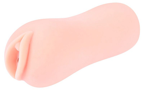Мастурбатор-вагина телесного цвета с рельефным тоннелем KOKOS Sanda M04-001-07D