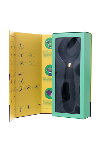 Чёрный вибромассажёр для пар Satisfyer Partner Multifun 3 J2018-40-BLACK