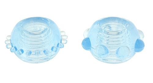 Набор голубых эрекционных колец Toy Joy POWER STRETCHY 3006009938