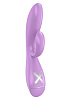 Розовый вибратор OVO rabbit K1 PINK (20 см)