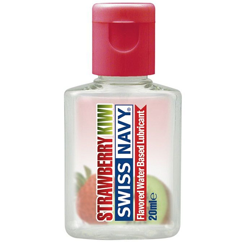 Лубрикант с ароматом клубники и киви Swiss navy Strawberry Kiwi Lube SNMINISTRW (20 мл)