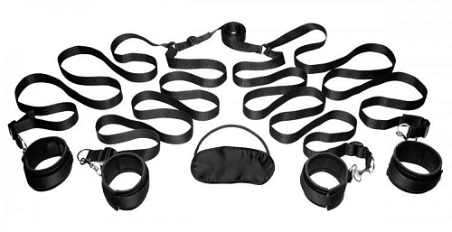 Бондаж для фиксации на кровати Frisky Bedroom Restraint Kit XR Brands AB691
