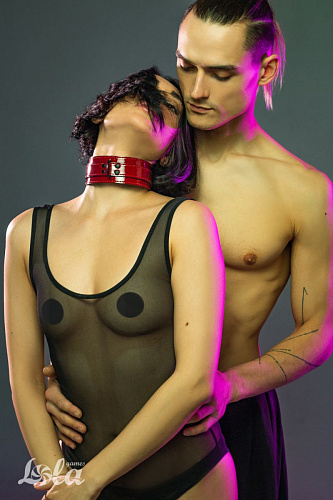 Бордовый ошейник Lola toys Eccentric 1092-01lola