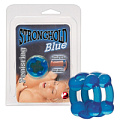 Двойное эрекционное кольцо синего цвета Orion 0513202