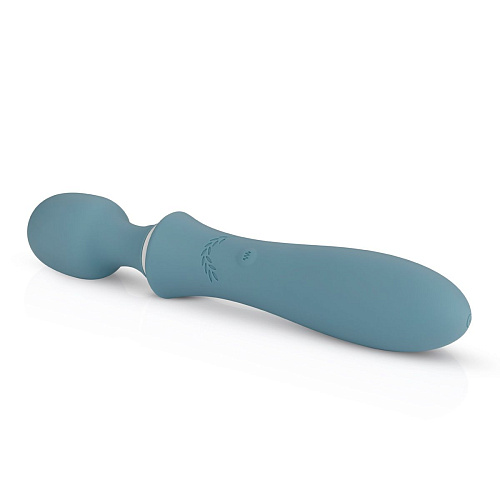 Жезловый вибромассажёр в гразно-синем цвете EDC Wholesale The Orchid Wand Vibrator BLM001