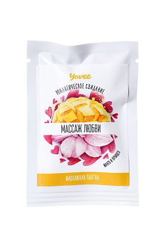 Набор из 3 плиток для массажа ToyFa «Романтическое свидание» 722209