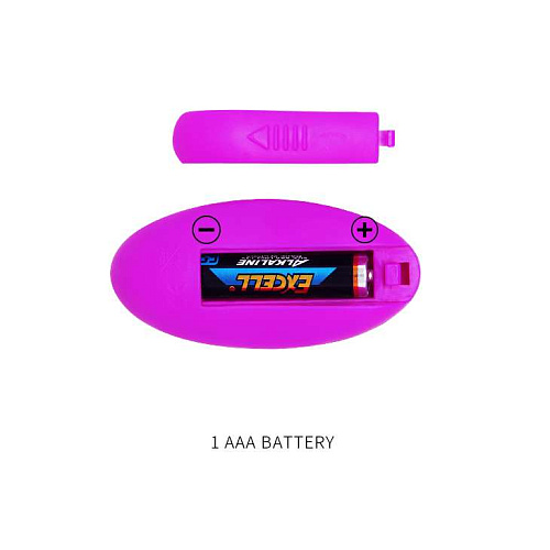 Лиловое виброяйцо на пульте ДУ Baile Joyce BI-014362W-10