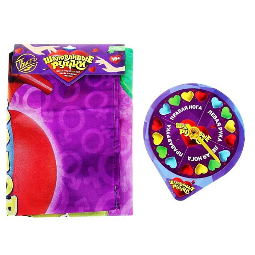 Подвижная игра-твистер Сима-Ленд «Шаловливые ручки» 1093472