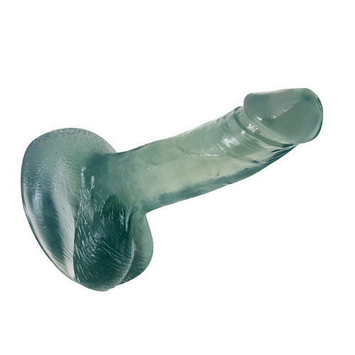 Зелёный гелевый фаллоимитатор Baile Arbitrariness BW-008069NM (20 см)