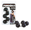 Цепочка из пяти чёрных латексных шариков California Exotic Novelties Power Balls SE-1318-03-2