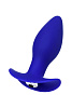 Синяя анальная вибровтулка ToyFa Fancy 358001 (10,7 см)