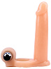 Телесная насадка для двойного проникновения Chisa Vibration Triple Stimulator CN-100337414 (15 см)
