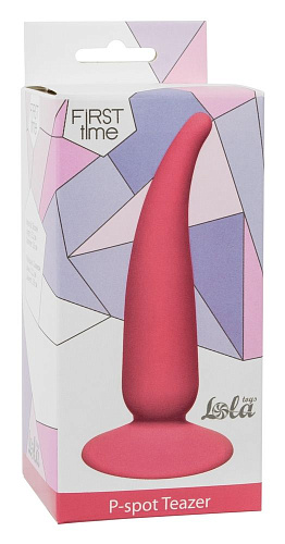 Розовая анальная пробка Lola toys P-spot Teazer Pink 4107-01Lola (12,2 см)