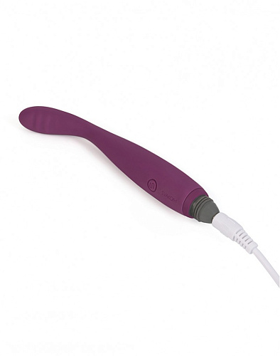 Фиолетовый вибратор с гнущейся головкой Svakom Cici Violet SG-02B (18,2 см)