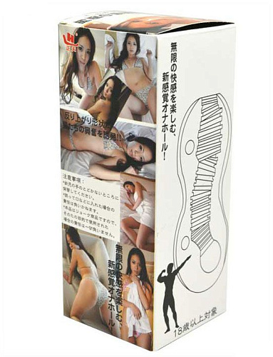 Прозрачный мастурбатор с держателем на два пальца Play Star NC-398