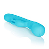 Голубой вибромассажёр со стимуляцией клитора California Exotic Novelties Impress Rabbit SE-4425-12-3 (18 см)