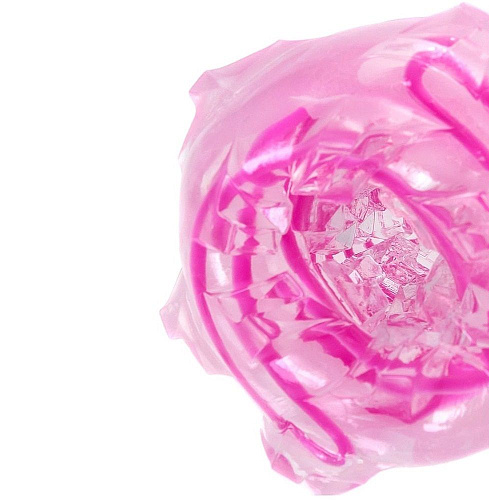 Розовый мастурбатор Tenga SPINNER Brick SPN-006