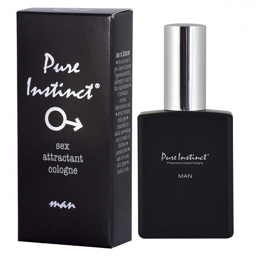 Мужские духи с феромонами Classic Erotica PURE INSTINCT MAN Sex Attractant Cologne JEL4500-01 (30 мл)