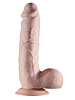 Телесный фаллоимитатор Dream Toys REALSTUFF 8INCH DONG WITH SUCTION CUP 21328 (20 см)