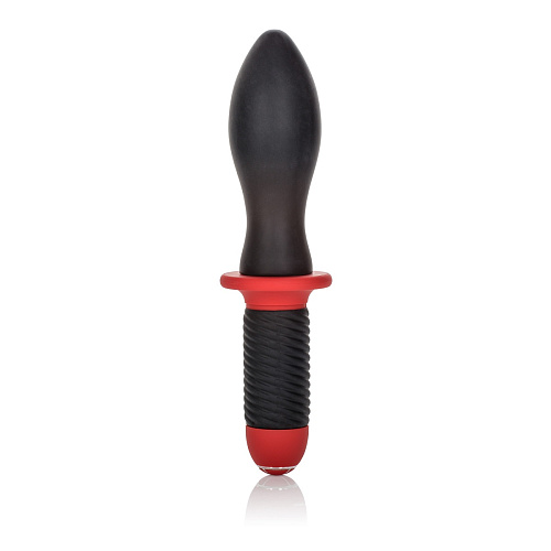 Чёрно-красный анальный вибромассажёр California Exotic Novelties COLT Hulk SE-6906-10-2 (27 см)