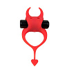 Красное эрекционное кольцо в форме дьяволенка Adrien Lastic DEVOL COCKRING 30604