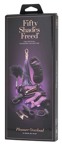 Набор для пар Pleasure Overload 10 Days of Play Couple s Gift Set Fifty Shades of Grey FS-69155