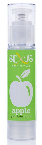 Увлажняющий лубрикант с ароматом яблока Sexus Lubricant Crystal Apple 817022