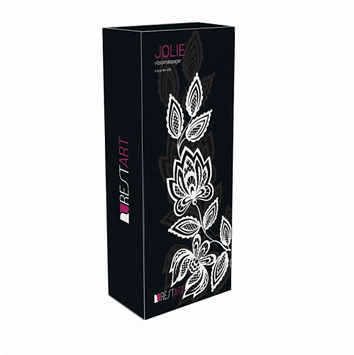 Фиолетовый вибратор с вакуумной стимуляцией клитора RestArt Jolie RA-339 (20 см)