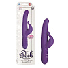Фиолетовый водонепроницаемый силиконовый вибратор California Exotic Novelties Posh 10-Function Silicone Teasing Tickler SE-4540-40-3 (20 см)