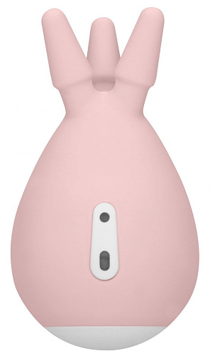 Розовый клиторальный стимулятор с тремя отростками Shots Media BV Luscious LOV020PNK