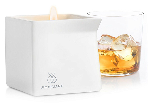 Массажная свеча с ароматом бурбона JimmyJane Afterglow Massage Candle  E21096