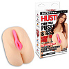 Нежная вагина телесного цвета с анусом Hustler Katsuni HT-P13