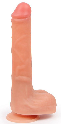 Телесный вибратор-реалистик с возвратно-поступательным механизмом Bior toys ER-30073