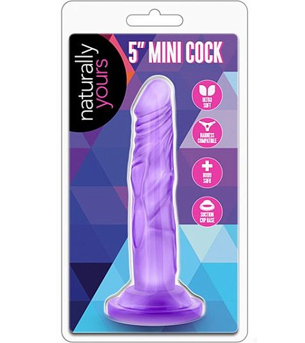 Фиолетовый фаллоимитатор Blush Novelties 5 Inch Mini Cock BL-13611 (14,6 см)