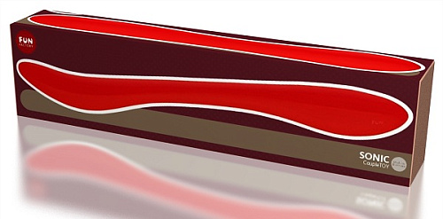 Оранжевый стимулятор для пар Fun Factory Sonic 25223