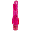 Ярко-розовый реалистичный гелевый вибратор Toyz4lovers VIBRATOR JAMMY JELLY STYLISH FUCSIA (16,5 см)
