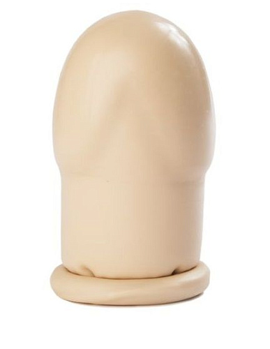 Удлиняющая насадка телесного цвета ToyFa 748010 (6 см)