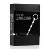 Серебристый уретральный стимулятор EDC Wholesale Sinner Solid Metal Dilator With Ring SIN032