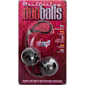 Чёрно-белые вагинальные шарики Seven Creations Duoballs 2K839MBLK BCD GP