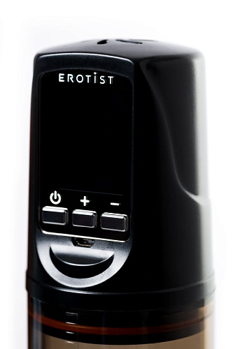 Автоматическая вакуумная помпа чёрного цвета A-toys Erotist ToZoom 549003