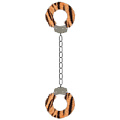 Кандалы с тигровым мехом Shots Media BV Furry Ankle Cuffs SHT363TIG