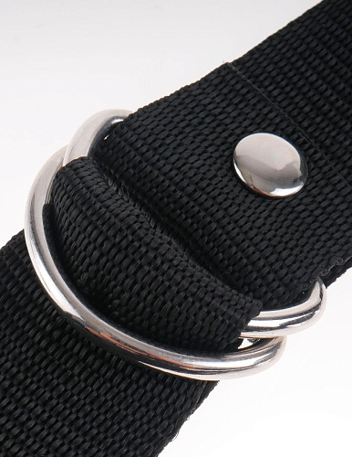 Большой чёрный кляп-шарик Pipedream Extreme Ball Gag PD3633-23